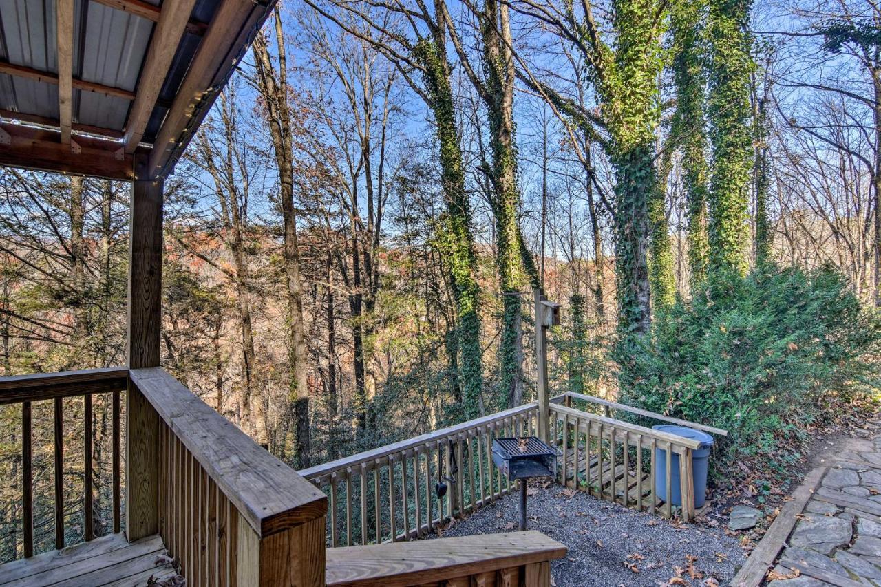 Natures Retreat With Hot Tub 7 Mi To Bryson City Whittier Kültér fotó