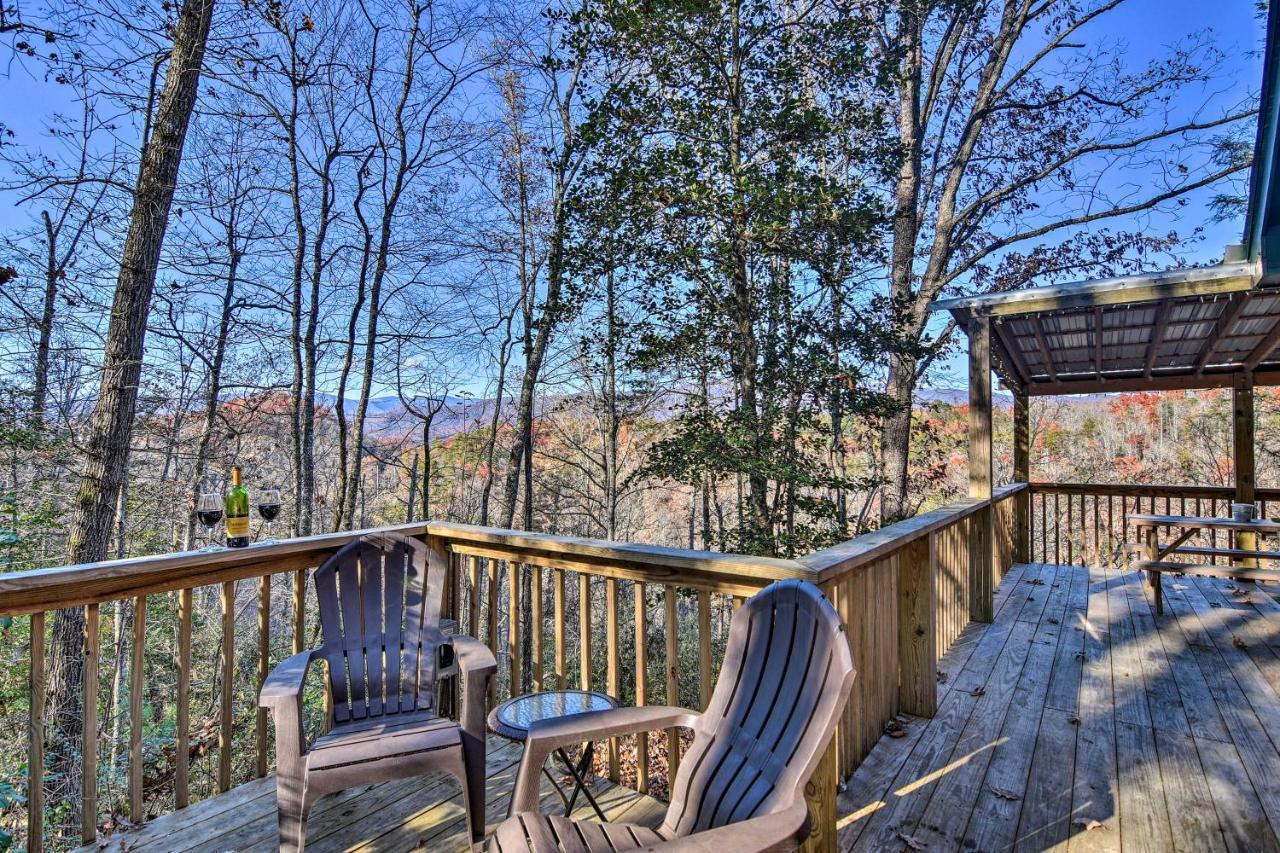 Natures Retreat With Hot Tub 7 Mi To Bryson City Whittier Kültér fotó
