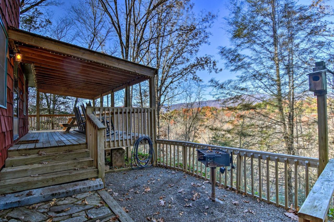 Natures Retreat With Hot Tub 7 Mi To Bryson City Whittier Kültér fotó
